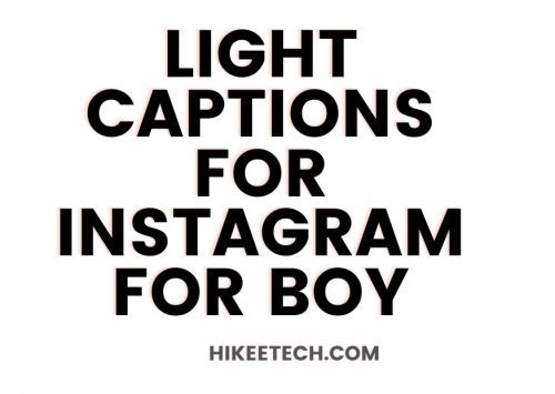 Light Captions for Instagram for Boy
